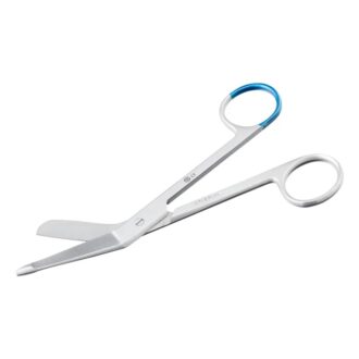 Jednorazowe, sterylne nożyczki do opatrunków typ LISTER